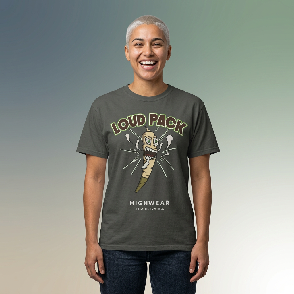 Loud Pack T-Shirt — HighWear 420 Graphic Tee | Comfort Colors 1717 | Unisex Streetwear